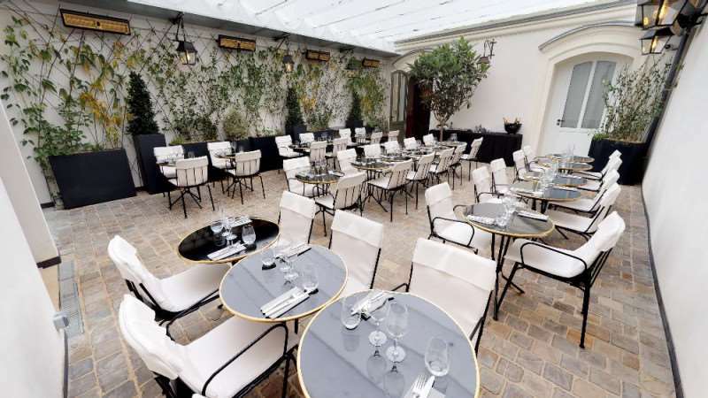 モマール ホテル&スパ パリ レストラン 写真